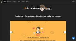 Desktop Screenshot of criatividadegeek.com